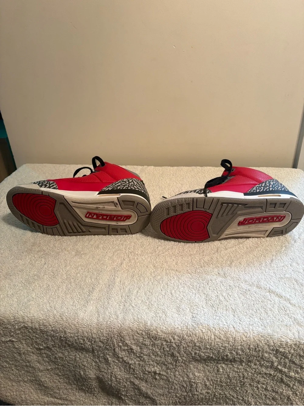 Jordan Kids' Red, Black & Gray Retro Sneakers